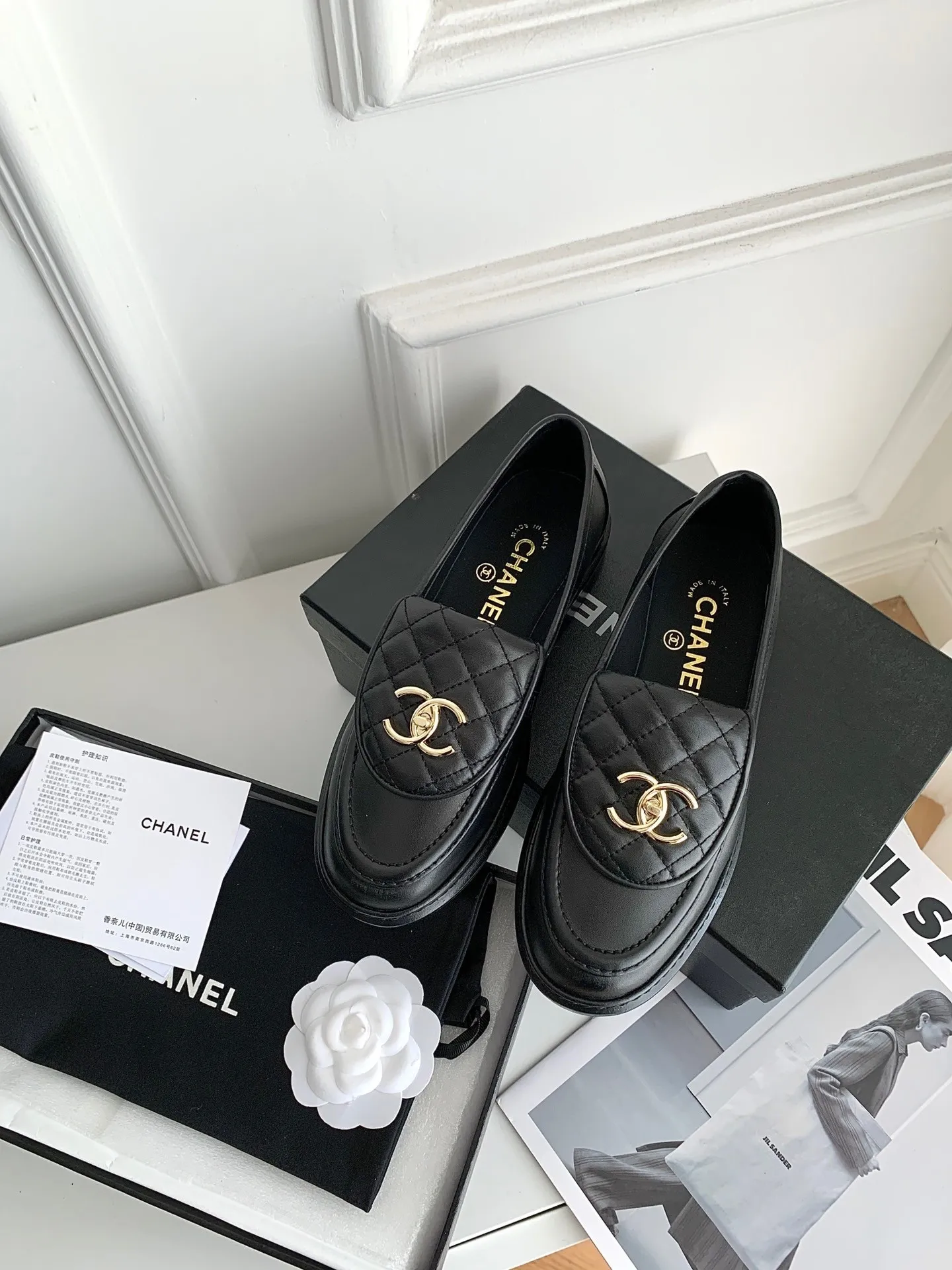 👟👟Ex-factory price P480👟👟 Women's shoe factory Chanel 2022 new clamshell retro diamond loafers new color imported lambskin upper, original molded hardware big buckle electric embroidery lining foot pads mixed lambskin, original Italian leather outsole size: 35-39 (40.41 custom-made, non-refundable)